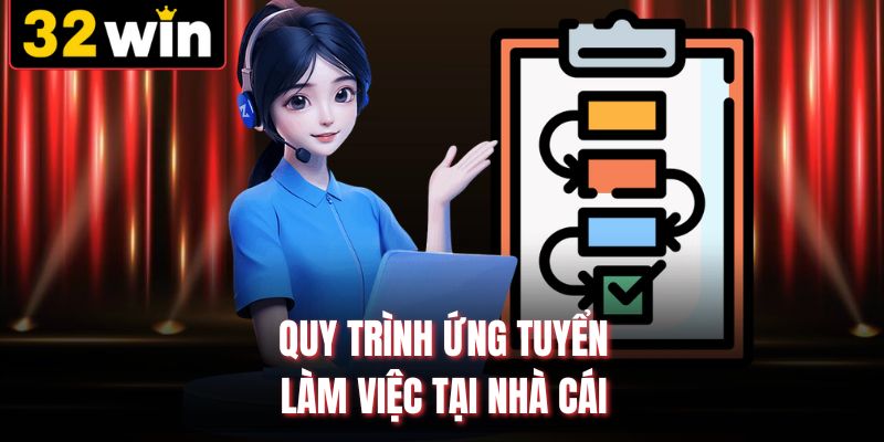 Quy trình ứng tuyển, làm việc tại nhà cái