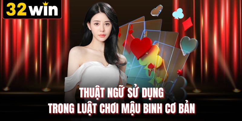Thuật ngữ sử dụng trong luật chơi mậu binh cơ bản